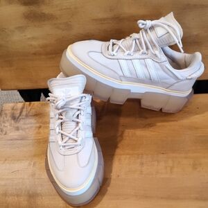 Ivy Park X Adidas Limited Edition Super Super Sleek Rodeo Halo Ivory Size 9